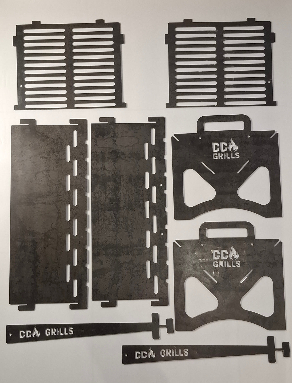 La Poderosa – Portable Argentinian Charcoal Grill (3mm Carbon Steel)