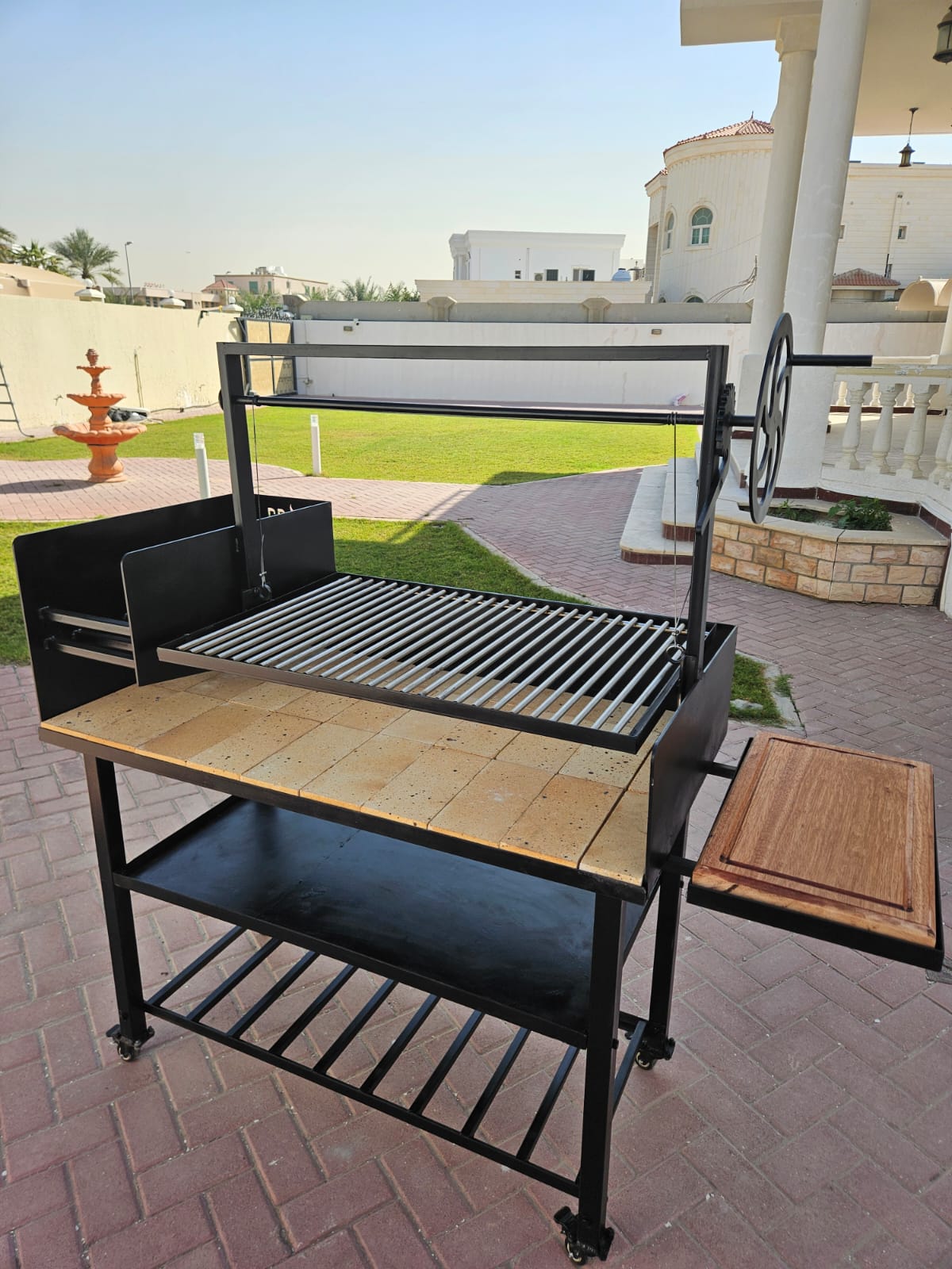 Santa María Argentinian Parrilla Grill – Adjustable Live-Fire BBQ Dubai UAE