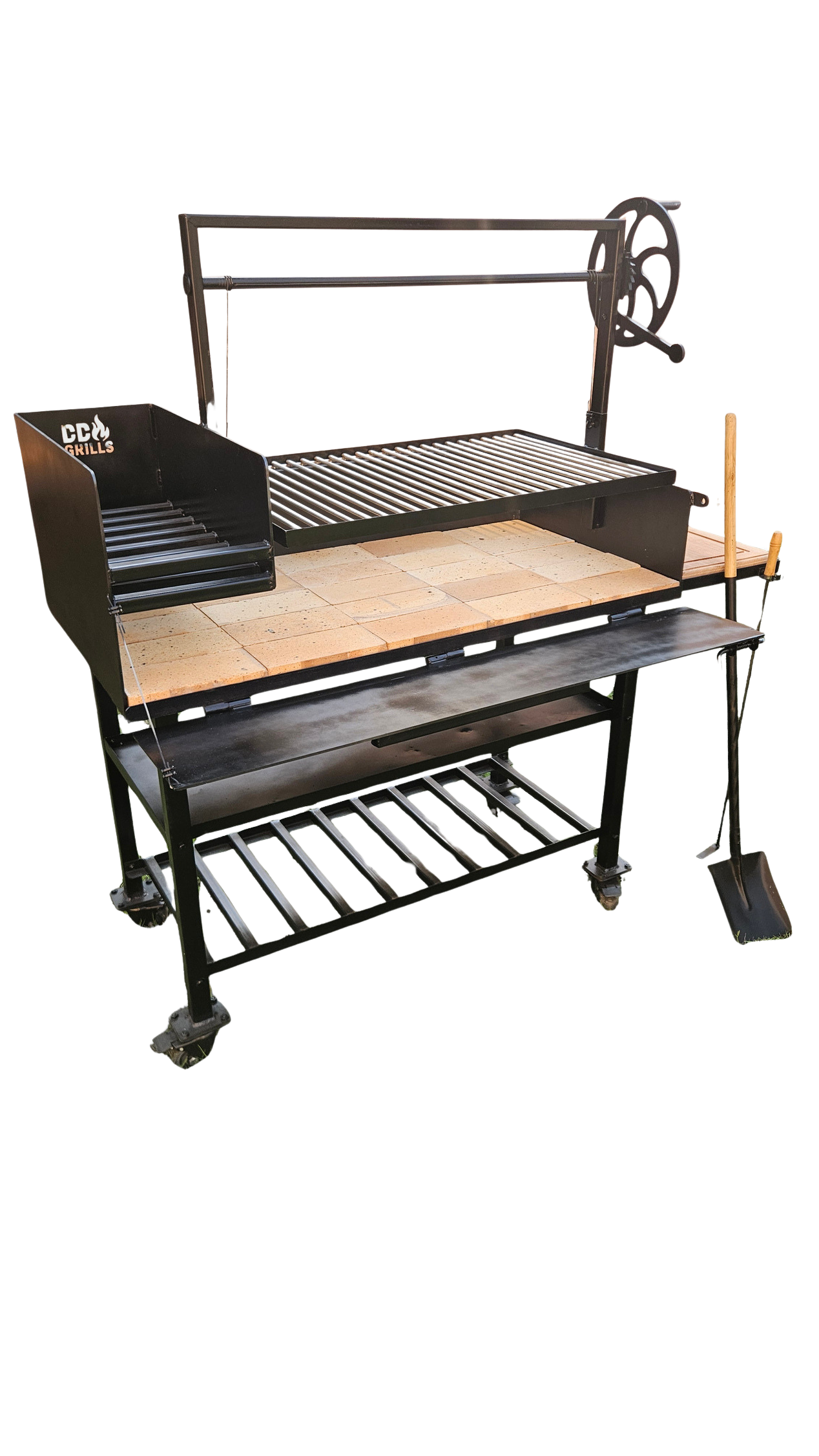 DD Grills Santa María Argentinian grill, UAE made, on white background