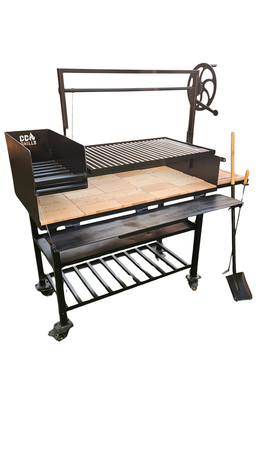 DD Grills Santa María Argentinian grill, UAE made, on white background