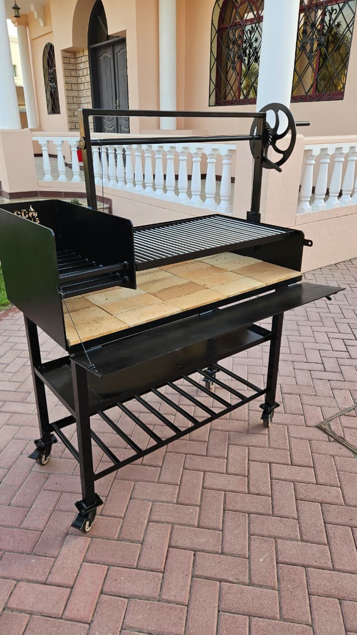 Santa María Argentinian Grill – Adjustable BBQ for Wood & Charcoal | Dubai UAE