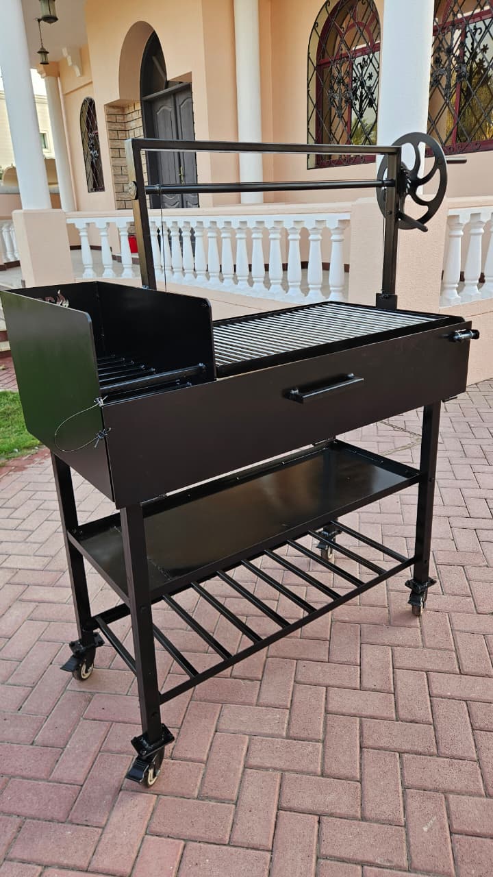 Santa María Argentinian Grill – Adjustable BBQ for Wood & Charcoal | Dubai UAE