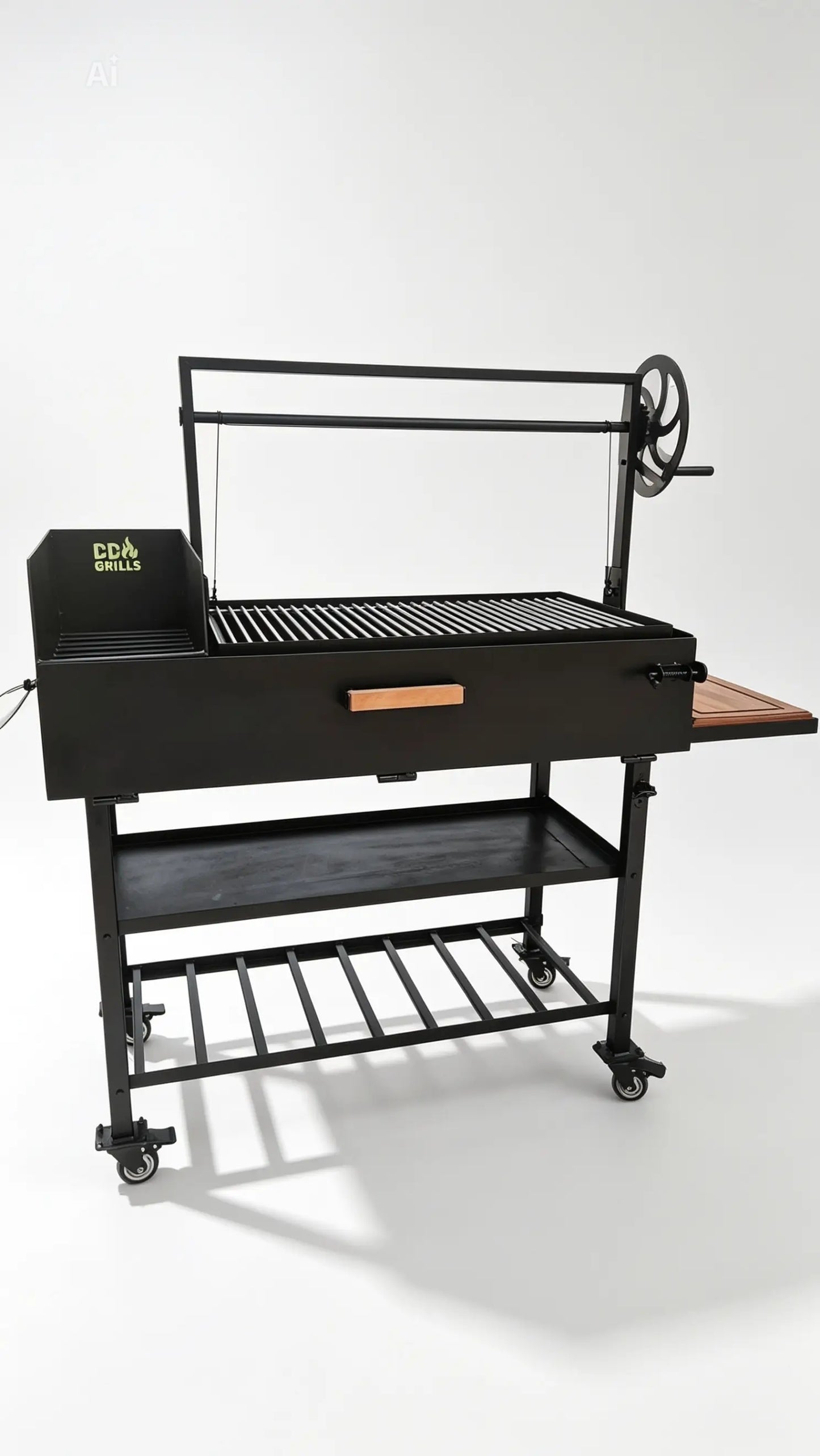 Santa María Argentinian Grill – Adjustable BBQ for Wood & Charcoal | Dubai UAE