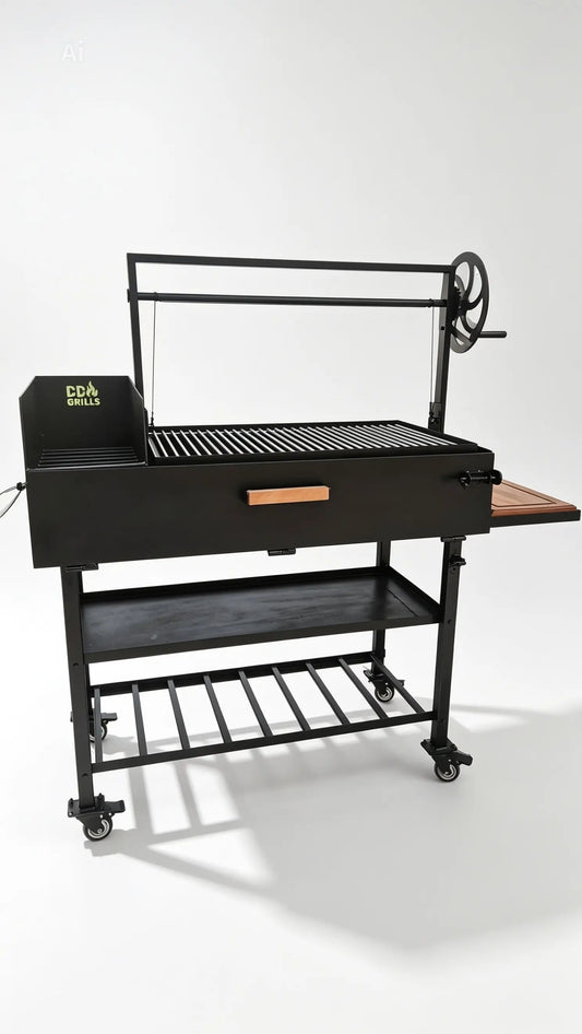 Santa María Argentinian Grill – Adjustable BBQ for Wood & Charcoal | Dubai UAE